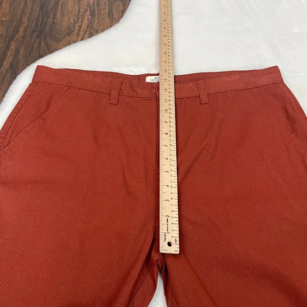 Mountain Warehouse Shorts 38 Take a Break Chino Burnt Orange Cotton Men's‎ NWT